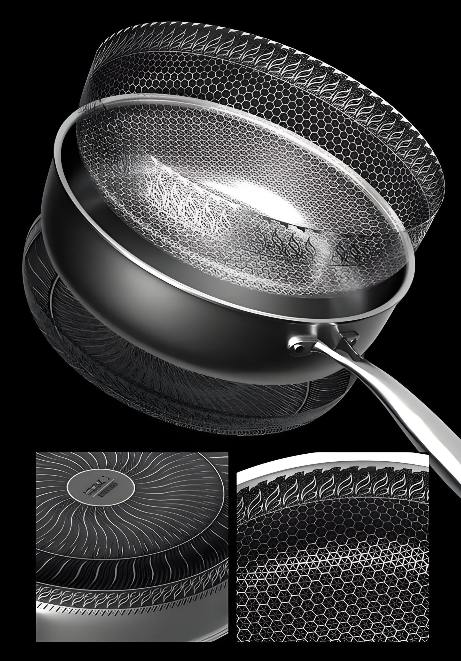 Stainless Steel Pot with Five-Layer Superconductive Composite Bottom Technology