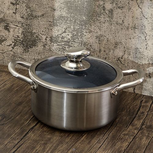 Stainless steel pot