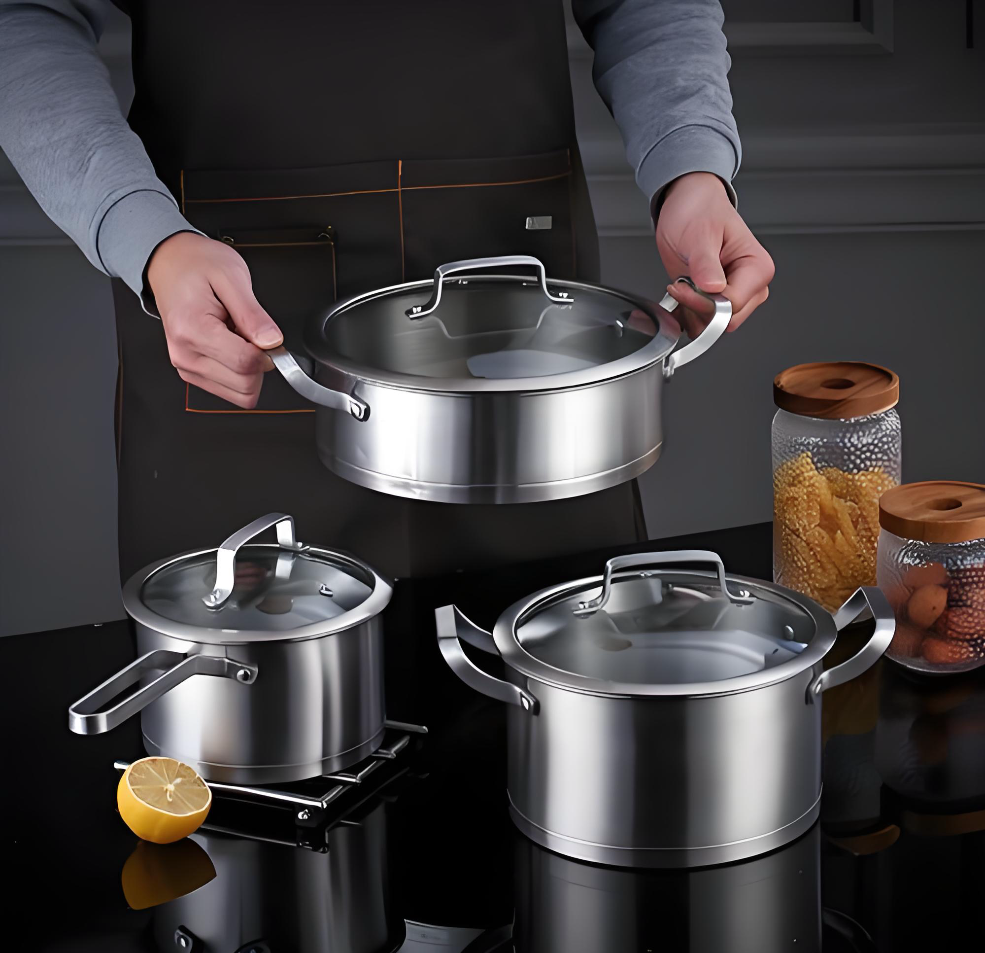 stainless steel cookware