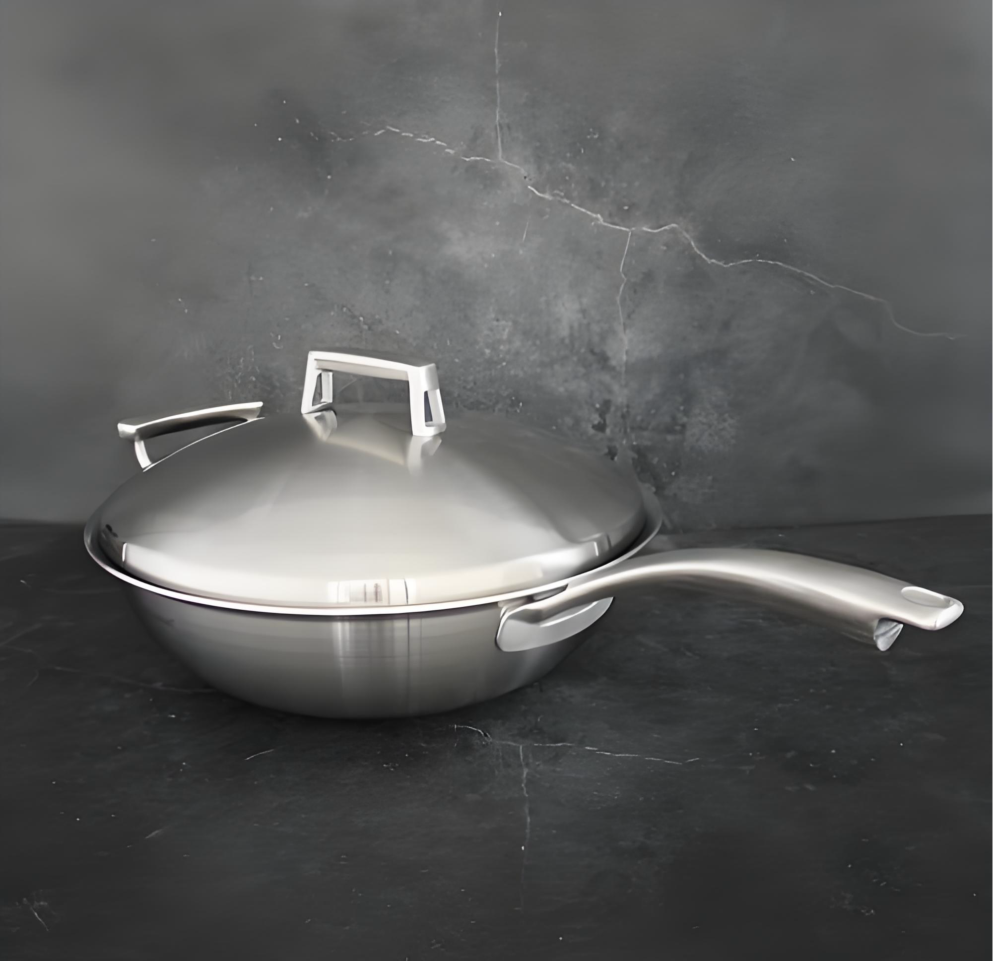 Heavy-Duty Stainless Steel Pot